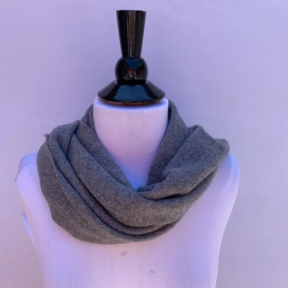 Nordstorm Men's Shop Cashmere Scarf Gray